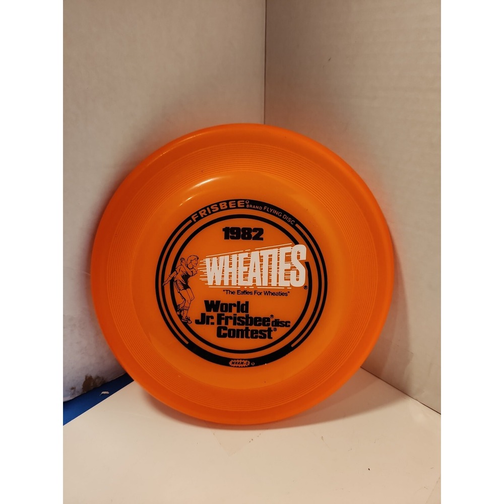 Wham-O-Frisbee 1982 Wheaties Flying Disc World Jr. Frisbee Contest, Vintage
